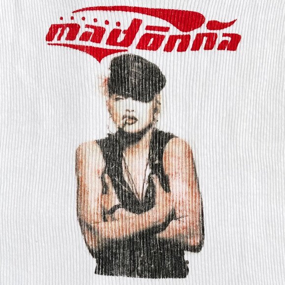 Vintage Modanna - Biker Chick Ribbed Tank - Picture 3 of 8